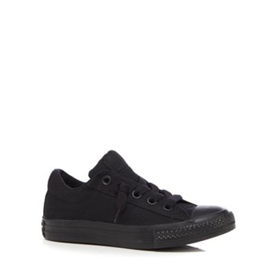 Converse Boys' black 'All Star' trainers